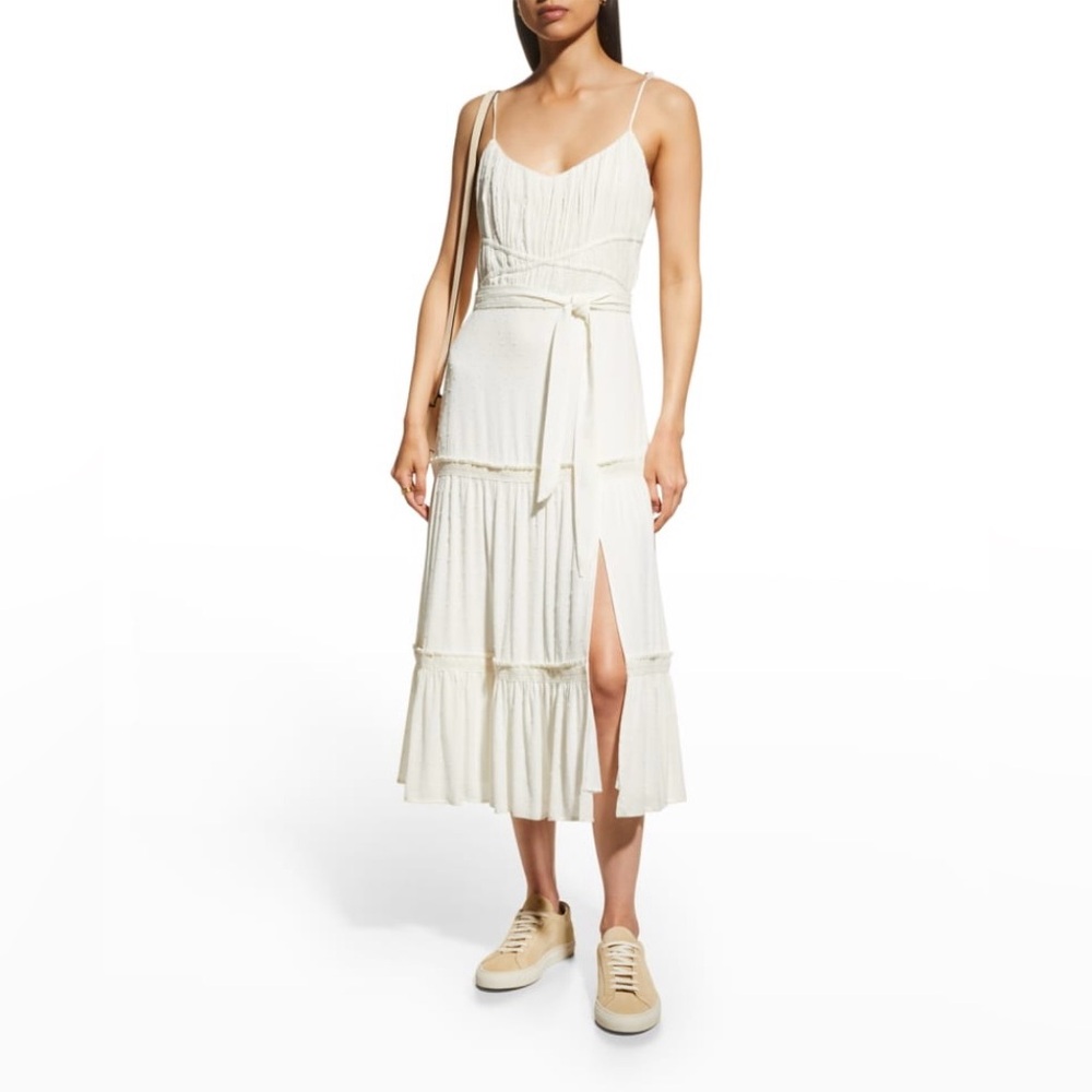 Paige Inesa Textured Midi Dress